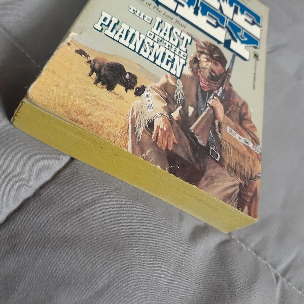 The Last Of The Plainsmen By Zane Grey Vintage 1994 Paperback Book - Picture 5 of 13